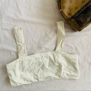 linen bralette